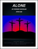 Alone SAB choral sheet music cover